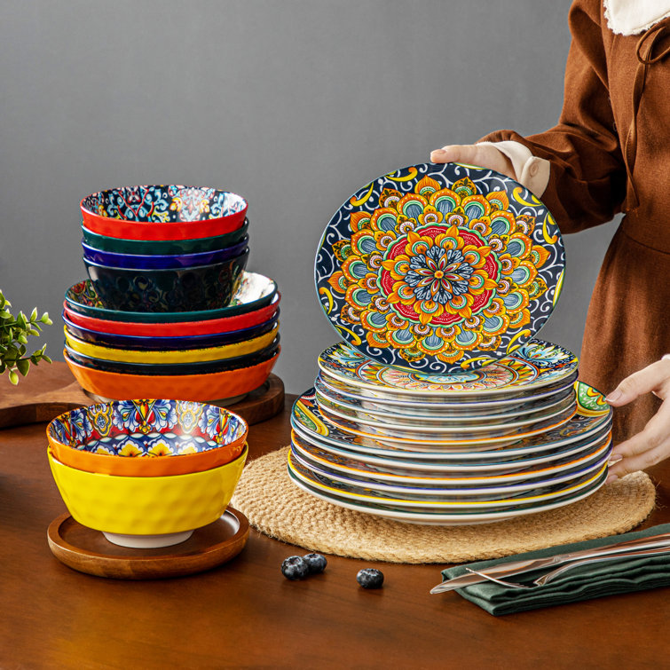 Signature Housewares 6-piece Stoneware Storage Bowls With Lids for sale  online