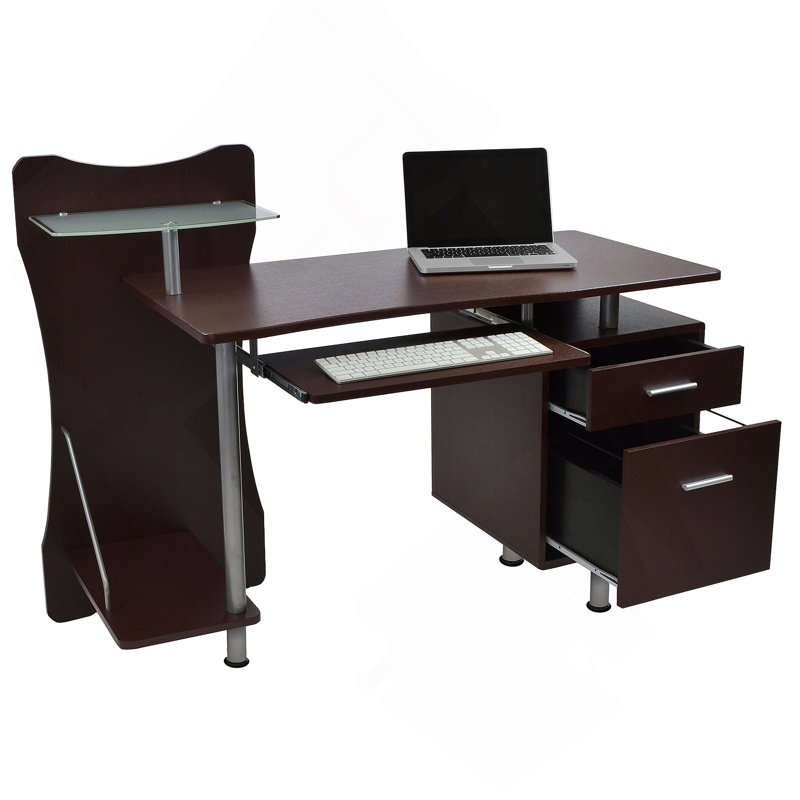 Bureau d'ordinateur avec rangement Techni Mobile