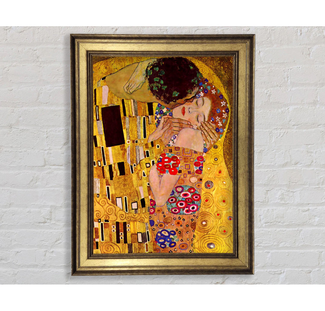 Klimt Der Kuss schließen - Einzelbildrahmen Kunstdrucke