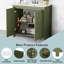 Meuble-lavabo 36 po avec lavabo en céramique-248786523