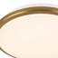 Brook 11-in Gold dimmable LED Flush Mount-747974942-747974943