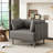 Raab Upholstered Accent Chair Lounge Chair with Upholstery-119233076