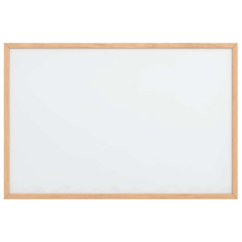 Vidaxl Magnetic Whiteboard With Solid Pine Wood Frame, 40cm H x 60cm W x 1.4cm D