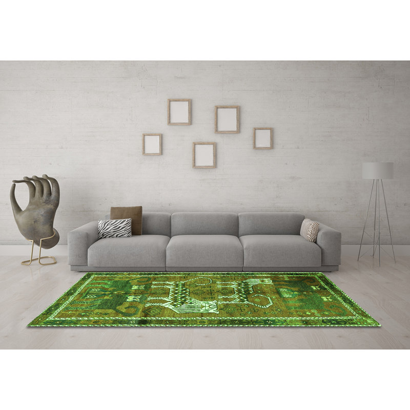 Performance Oriental Indoor Rug, Square 6'