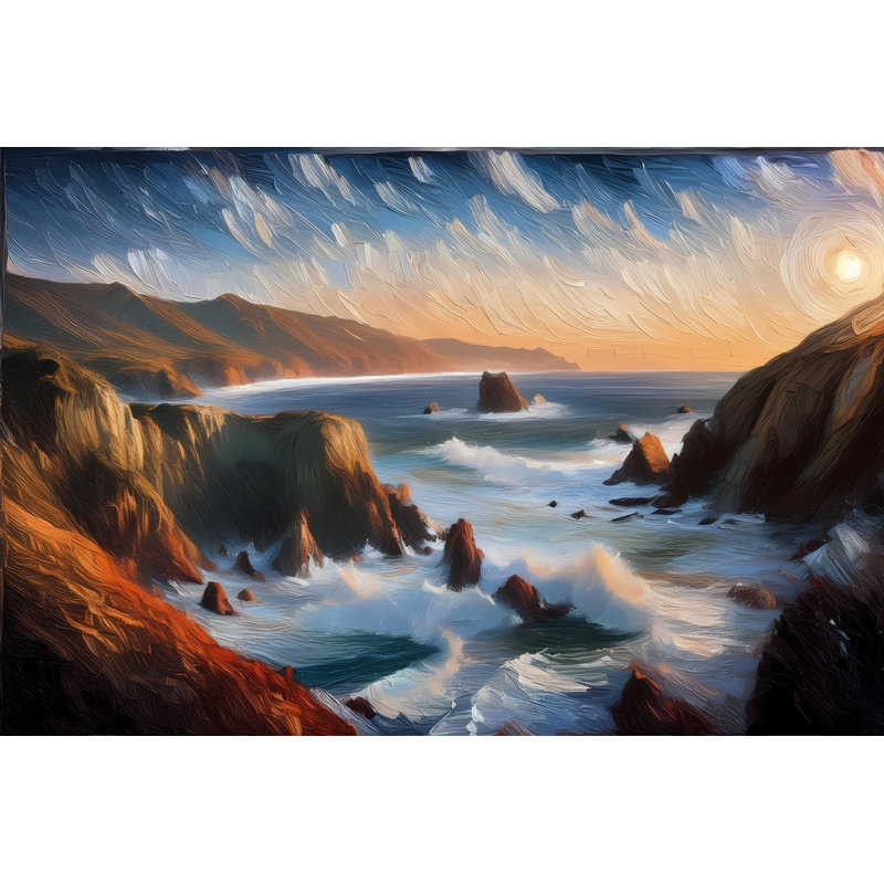 Rocky Cove, 24" H x 36" W