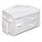 Doll Care Station with Three Baskets and Pocket Organizer - White Rose