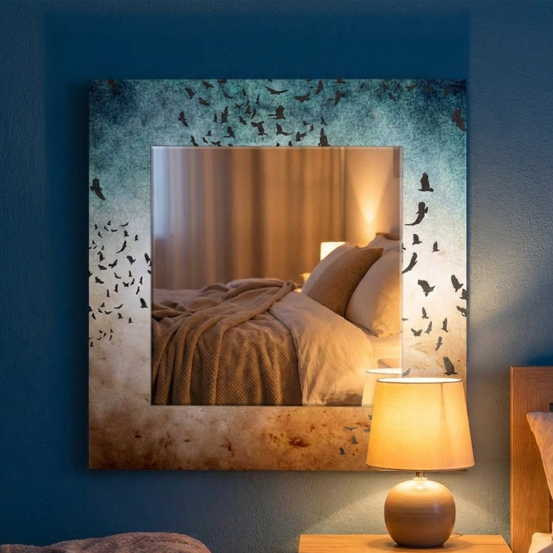 Solid Wood Mirror