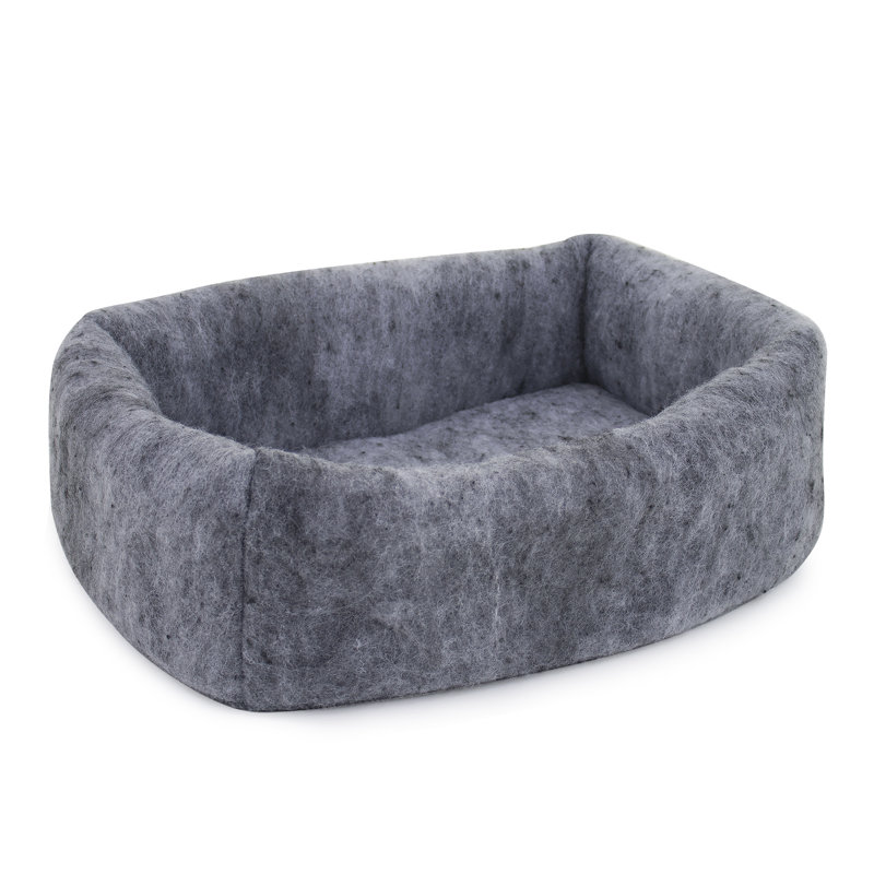 Kitty Kuddler Nesting Cat Bed, Charcoal
