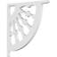 Support en PVC de qualité architecturale Stanford de l 5/8 po x P 7 1/2 po x H 13 po-28668476-127374252-130695529
