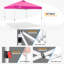 Pavillon escamotable 10 pi X P 10 Auvent en métal-65478072
