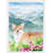 Corgi (blanc cassé/brun/bleu)