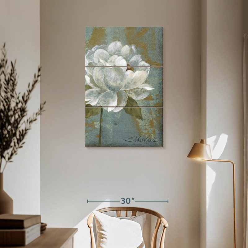 Harnek Peony Tile, 57" H x 36" W