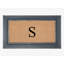 Paillasson d'extérieur robuste monogrammé 24 X 39-70051385