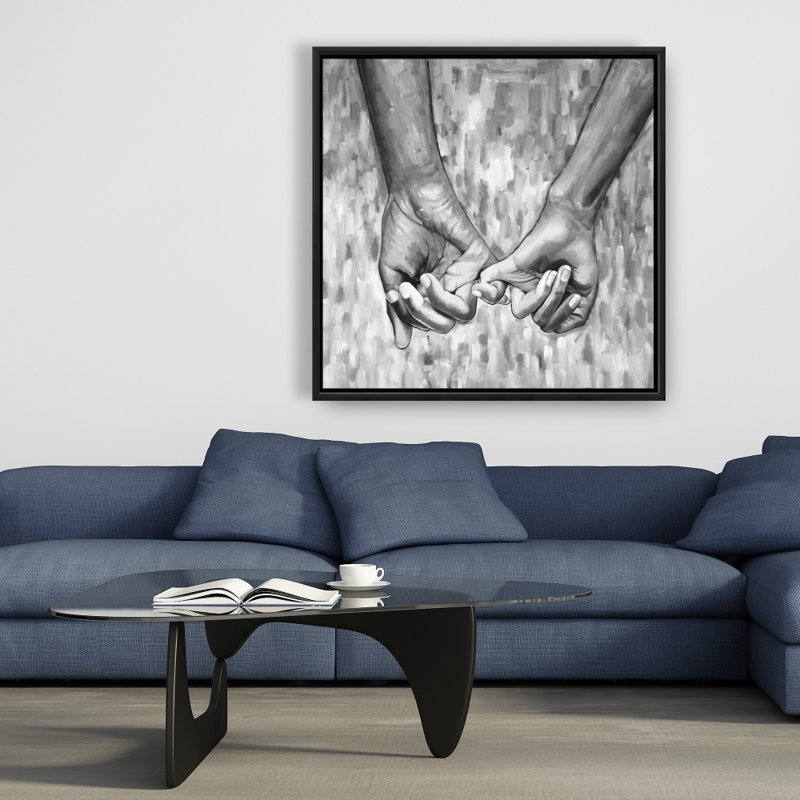 "Connecté" sur toile, H 36 po x l 36 po