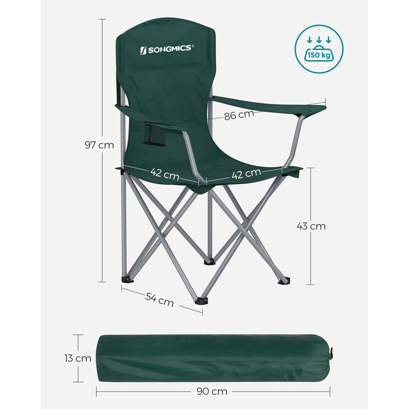 Chrissoula Folding Camping Chair, Green