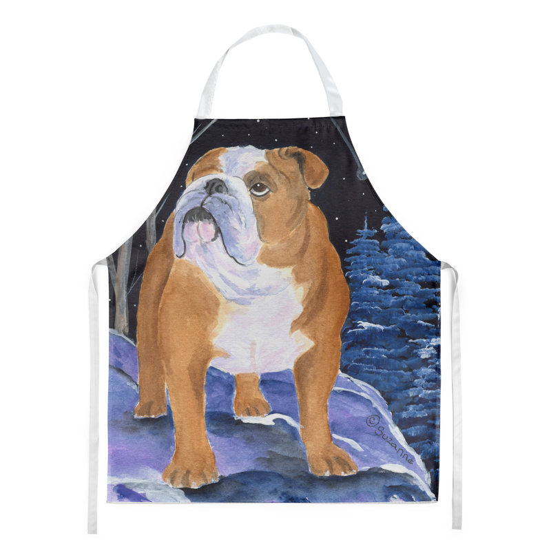 No Pattern Bib Apron