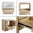 Xarnby 30'' Freestanding Single Bathroom Vanity With Resin Vanity Top, 30''Single Bathroom Vanity Set With Resin sink-1906966127
