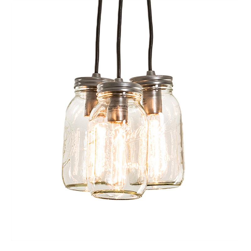Mason Jar 3 - Light Pendant