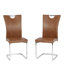 Virgina Upholstered Cantilever Chair