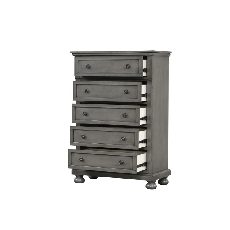Commode Meade, gris, Gris