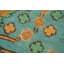 Tapis traditionnel turquoise 8 x 11