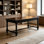 Multi-functional Rectangular Solid Wood Desk