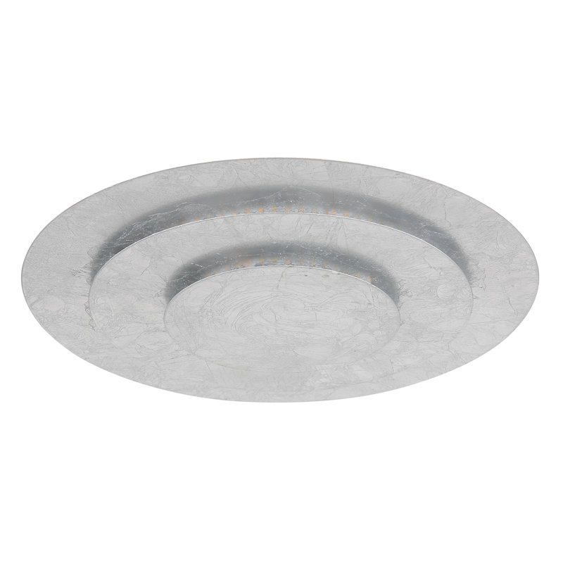 LED Flush Mount, Silver
