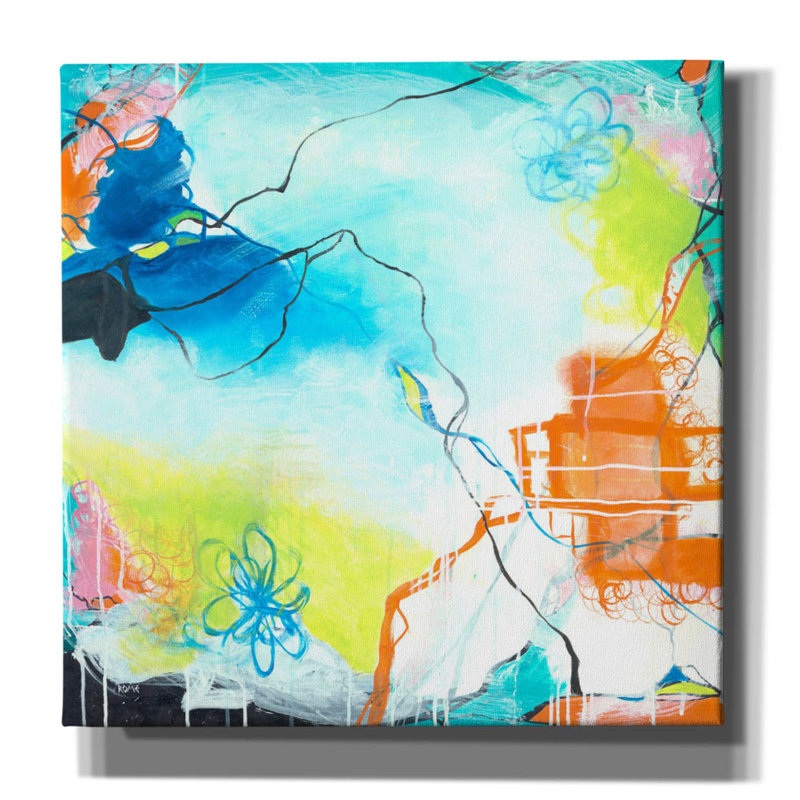 Art mural sur toile Wrought Studio ™ «The Dreaming» par Romeo Zivoin, H 12 po x l 12 po x P 0,75 po