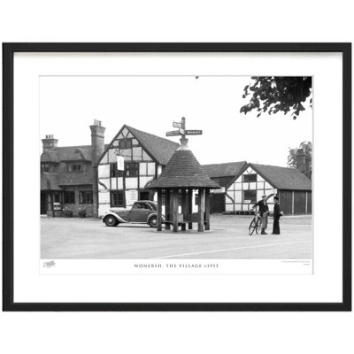 Wonersh, The Village C1955 by Francis Frith - Single Picture Frame Print