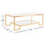 Peart Glass Coffee Table