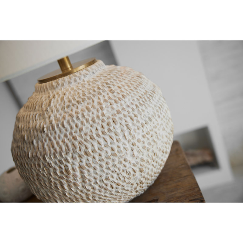 Avedon Table Lamp, 21.5" H x 16" W x 16" D