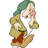 Snow White and the Seven Dwarfs - Sleepy Life-Size Cardboard Stand-Up