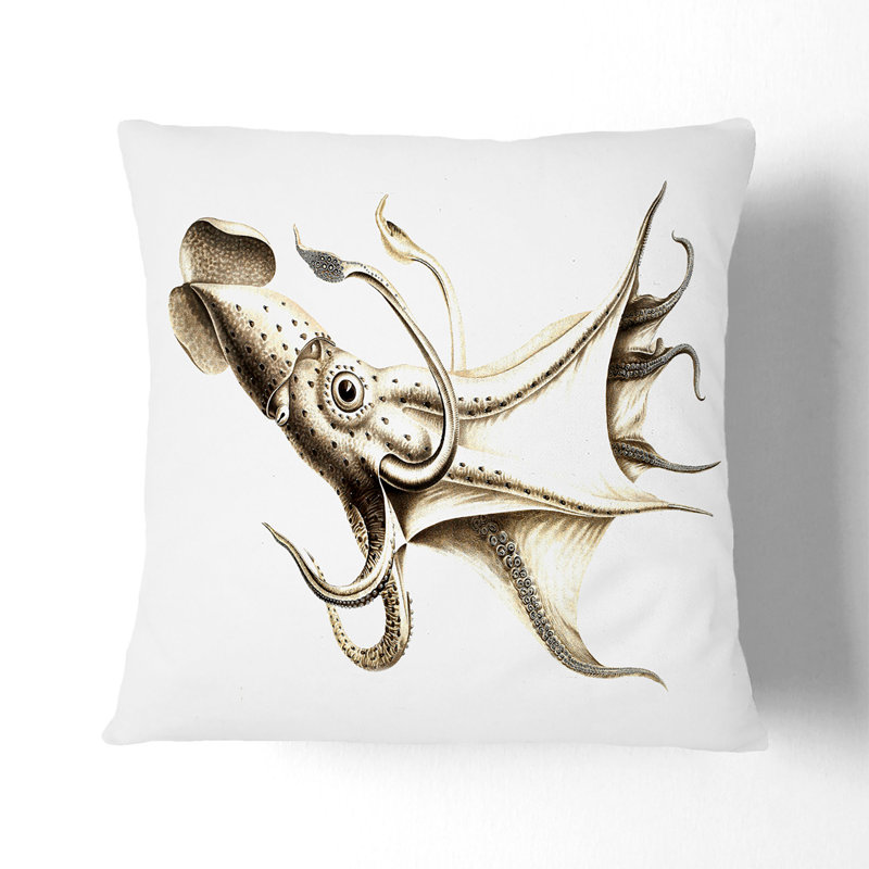 Square Cushion, 55 x 55 cm, Stone