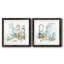 Blue Opulence I - ensemble de 2 peintures encadrées-127192423-127192428