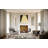 Flatiron Cast Stone Fireplace Surround with Standard Hearth-103703160-103703157