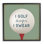 «Golf Donc, je jure» par Stephanie Workman Marrott - Impression sur bois avec cadre flottant
