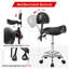 Tabouret roulant ergonomique en cuir PVC l 15 po x P 17 po x H 33,5 po ErgoPRO
