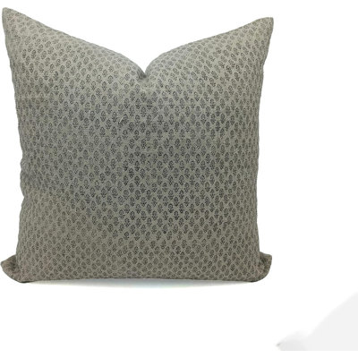 Floral Linen Outdoor Pillow Cover