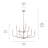 9 - Light Steel Dimmable Chandelier-1827279116