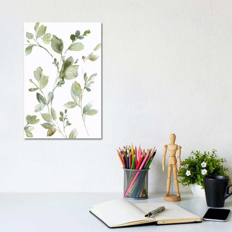 Greetings To The Morning I by Asia Jensen - Wrapped Canvas Painting
