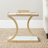 Oxendine Glass Top End Table-1578573362