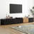 Contemporary Black Tv Stand With Faux Marble, 4 Storage, Accommodates 88" Tvs, Living Room Must-Have Marble & Walnut For Home, 4 Drawer Up To Tv, Staple Option Accessory-1675901087