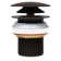 Integrated Overflow Drain 1-1/2 in. NPSM Coarse Thread Tip-Toe Mechanism with ABS Adapter
