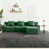 Ours en peluche vert