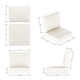 Outdoor Sunbrella Seat/Back Cushion