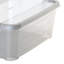 Ensemble de bacs de rangement empilables en plastique 14 pte