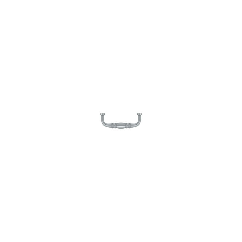 Colonial Bar / Handle Pull, Brushed Chrome