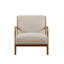 Chaise d'appoint Mid-Century moderne avec revêtement texturé