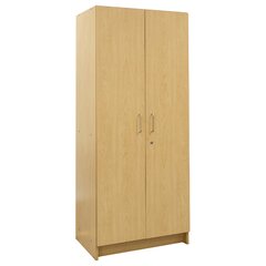 I.D. Systems 67 Tall Dark Elm Mobile Storage Cabinet with (4