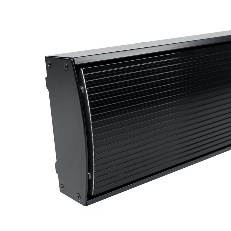Ionis Infrared Bar Heater (Non Remote), Black, 87" H x 1261" W x 150" D